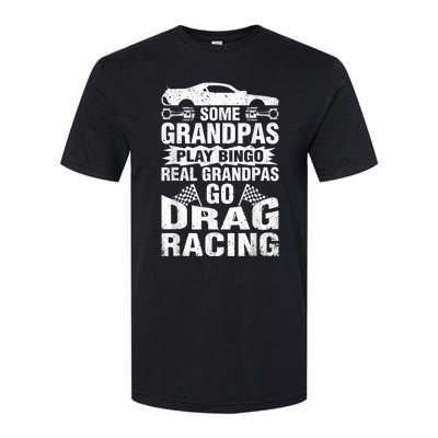 Drag Racing Grandpa Car Lover For Grandfathers MM Softstyle® CVC T-Shirt