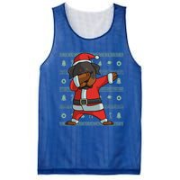 Dabbing Rottweiler Gift Funny Christmas Gift Mesh Reversible Basketball Jersey Tank