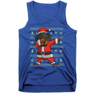 Dabbing Rottweiler Gift Funny Christmas Gift Tank Top