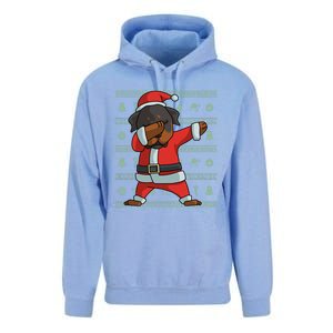 Dabbing Rottweiler Gift Funny Christmas Gift Unisex Surf Hoodie