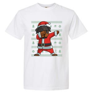 Dabbing Rottweiler Gift Funny Christmas Gift Garment-Dyed Heavyweight T-Shirt