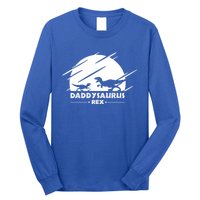 Daddysaurus Rex Gift Funny Dinosaurs For Dad Cute Gift Long Sleeve Shirt