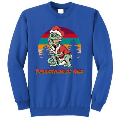 Daddysaurus Rex Gift Matching Pajama Christmas Dinosaur Great Gift Sweatshirt