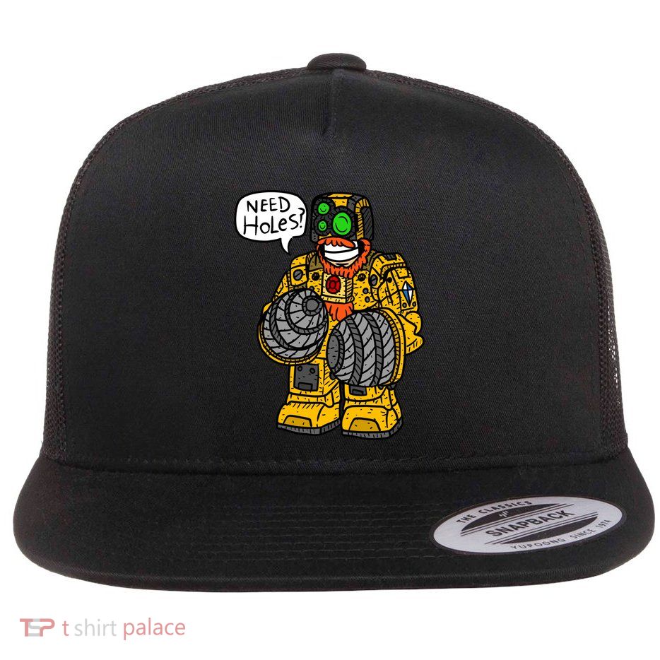 Deep Rock Galactic Driller. Flatbill Hat