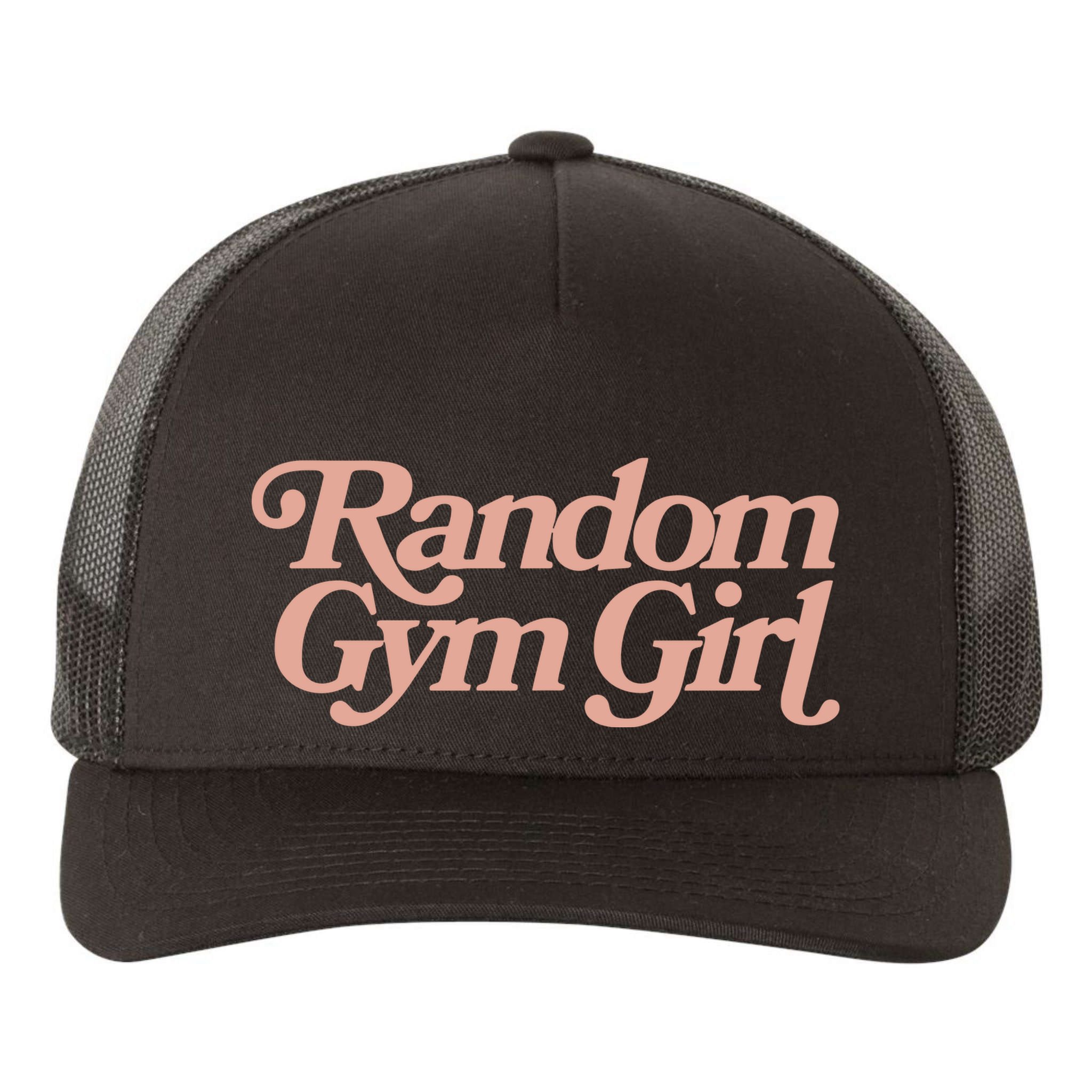 Danorans Random Gym Girl Heavyweight Yupoong Adult 5-Panel Trucker Hat
