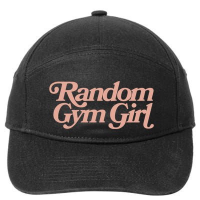 Danorans Random Gym Girl Heavyweight 7-Panel Snapback Hat