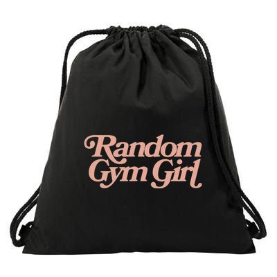 Danorans Random Gym Girl Heavyweight Drawstring Bag