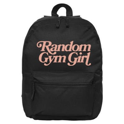 Danorans Random Gym Girl Heavyweight 16 in Basic Backpack