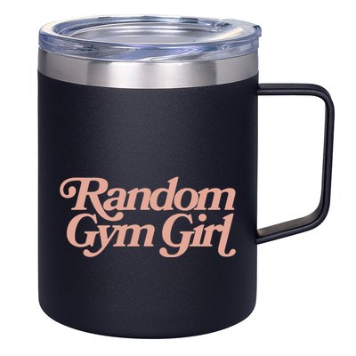 Danorans Random Gym Girl Heavyweight 12oz Stainless Steel Coffee Mug