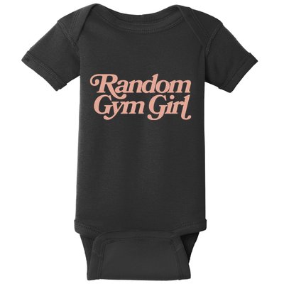 Danorans Random Gym Girl Heavyweight Baby Bodysuit