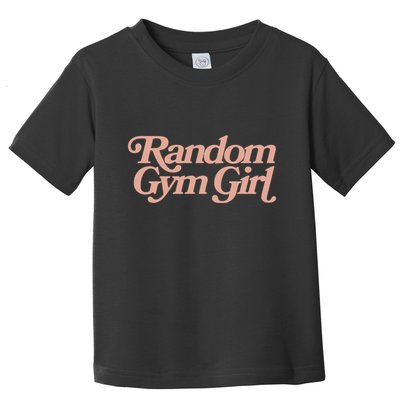 Danorans Random Gym Girl Heavyweight Toddler T-Shirt