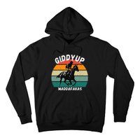 Derby Race Horse Funny Design Giddy Up Madafakas Hoodie