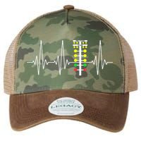 Drag Racer Heartbeat Drag Racing Race Track Light Tree Legacy Tie Dye Trucker Hat