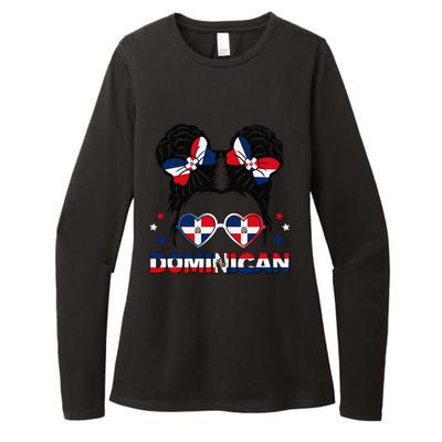 Dominican Republica Hispanic Heritage Dominicana Gift Womens CVC Long Sleeve Shirt