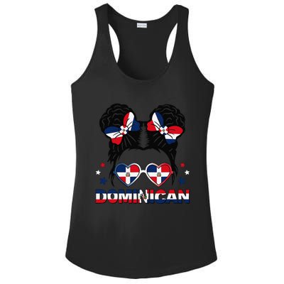 Dominican Republica Hispanic Heritage Dominicana Gift Ladies PosiCharge Competitor Racerback Tank