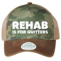 Drinking Rehab Is For Quitters Legacy Tie Dye Trucker Hat