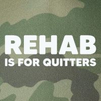 Drinking Rehab Is For Quitters Legacy Tie Dye Trucker Hat