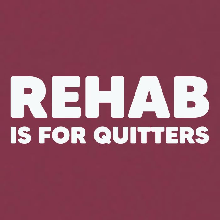 Drinking Rehab Is For Quitters 16oz Travel Tumbler