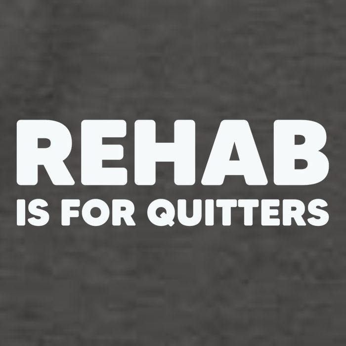Drinking Rehab Is For Quitters Vector Backpack