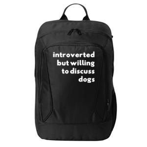 Dog Rescue Introverted But Willing To Discuss Dogs City Backpack