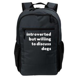 Dog Rescue Introverted But Willing To Discuss Dogs Daily Commute Backpack