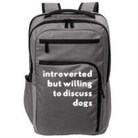 Dog Rescue Introverted But Willing To Discuss Dogs Impact Tech Backpack