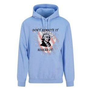 DonT Rewrite It Unisex Surf Hoodie