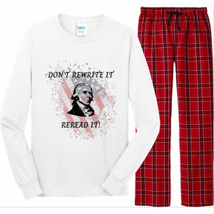 DonT Rewrite It Long Sleeve Pajama Set