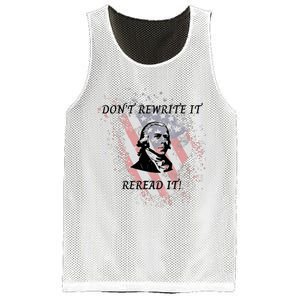 DonT Rewrite It Mesh Reversible Basketball Jersey Tank