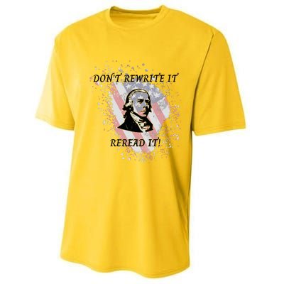 DonT Rewrite It Performance Sprint T-Shirt