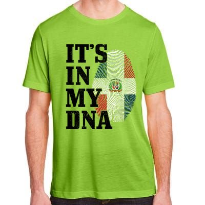 Dominican Republic It's In My Dna Dominican Flag Pride Cute Gift Adult ChromaSoft Performance T-Shirt