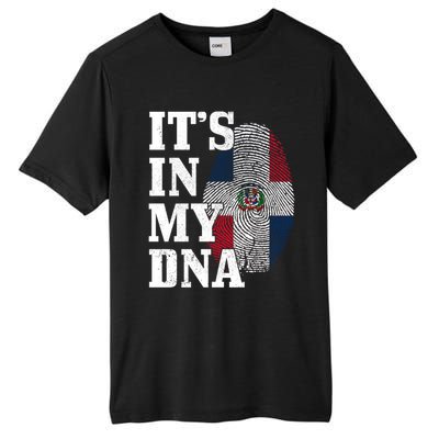 Dominican Republic It's In My Dna Dominican Flag Pride Cute Gift Tall Fusion ChromaSoft Performance T-Shirt