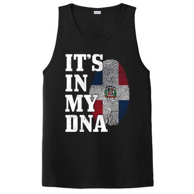 Dominican Republic It's In My Dna Dominican Flag Pride Cute Gift PosiCharge Competitor Tank