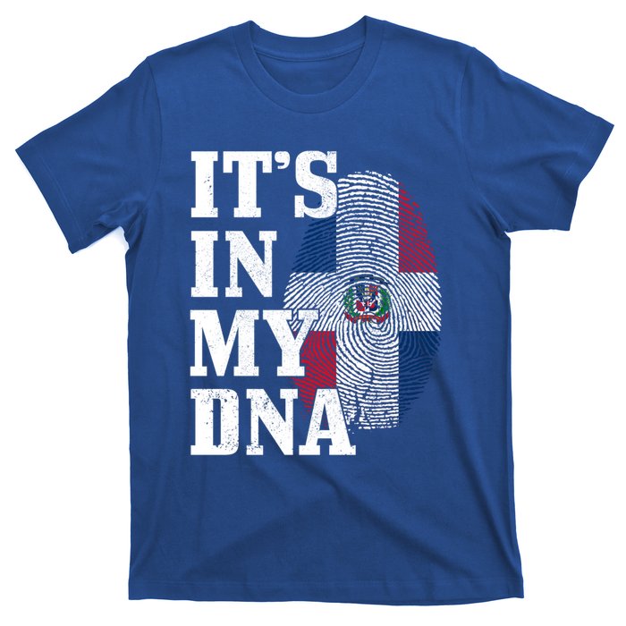 Dominican Republic It's In My Dna Dominican Flag Pride Cute Gift T-Shirt