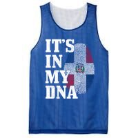 Dominican Republic It's In My Dna Dominican Flag Pride Cute Gift Mesh Reversible Basketball Jersey Tank