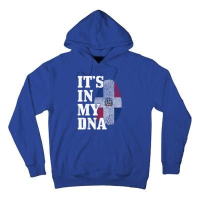 Dominican Republic It's In My Dna Dominican Flag Pride Cute Gift Tall Hoodie