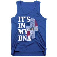 Dominican Republic It's In My Dna Dominican Flag Pride Cute Gift Tank Top