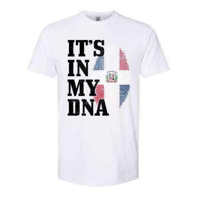 Dominican Republic It's In My Dna Dominican Flag Pride Cute Gift Softstyle CVC T-Shirt