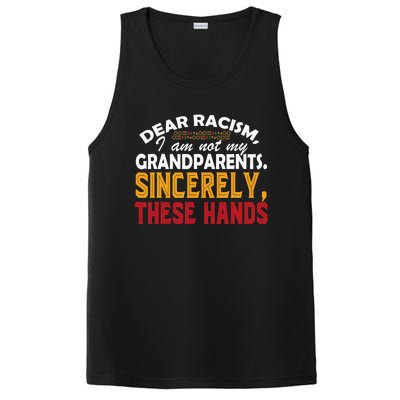 Dear Racism I Am Not My Grandparents Feminist Black History PosiCharge Competitor Tank