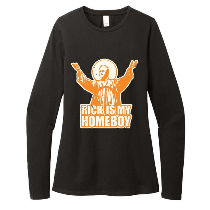 Drvawl Rick Is My Homeboy Womens CVC Long Sleeve Shirt