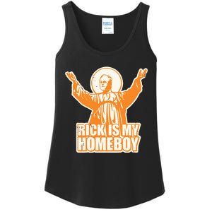 Drvawl Rick Is My Homeboy Ladies Essential Tank