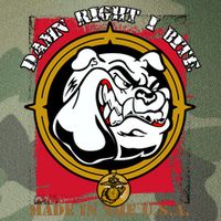 Damn Right I Bite Funny Dog Legacy Tie Dye Trucker Hat