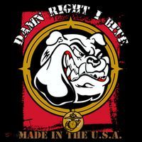 Damn Right I Bite Funny Dog Flexfit Unipanel Trucker Cap