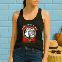 Damn Right I Bite Funny Dog Womens Tank Top