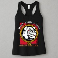 Damn Right I Bite Funny Dog Womens Tank Top