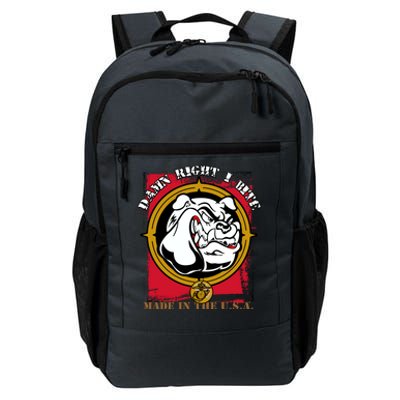 Damn Right I Bite Funny Dog Daily Commute Backpack