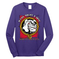 Damn Right I Bite Funny Dog Long Sleeve Shirt