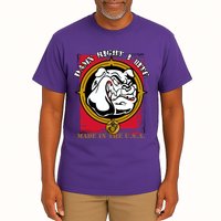 Damn Right I Bite Funny Dog Tall T-Shirt