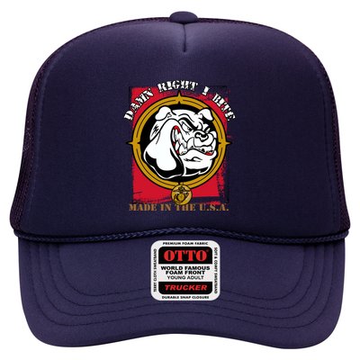 Damn Right I Bite Funny Dog Trucker Hat