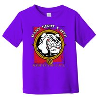 Damn Right I Bite Funny Dog Toddler T-Shirt